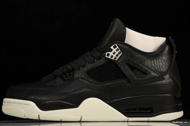  Pony Retro Black Jordan 4 Hair 819139-010 0919